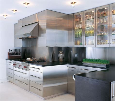 stainless steel kitchen cabinet colors